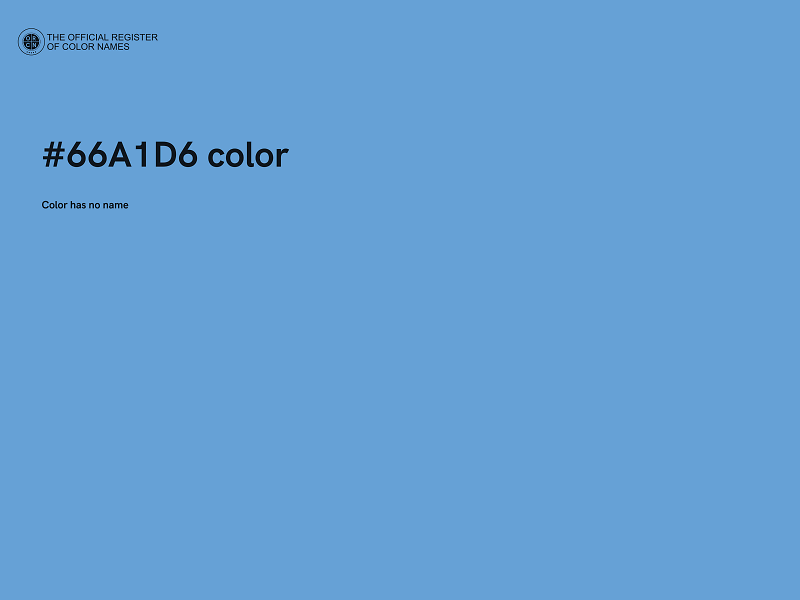 #66A1D6 color image