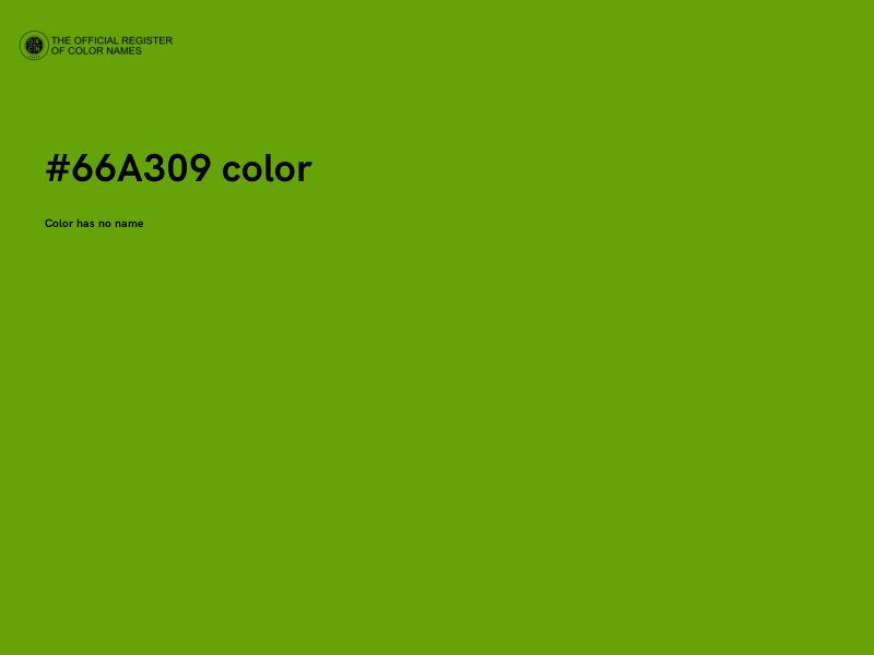 #66A309 color image