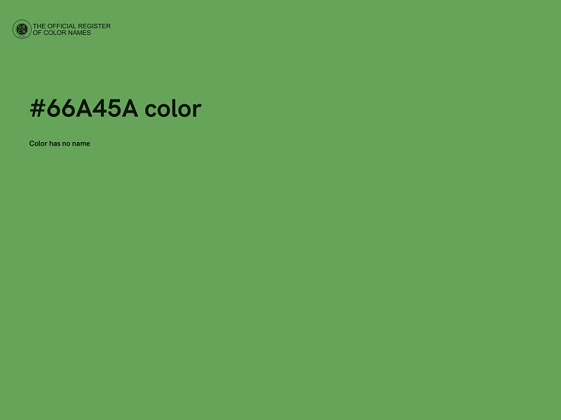 #66A45A color image