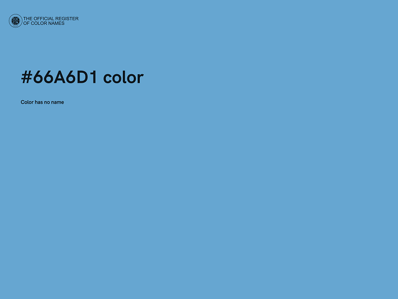 #66A6D1 color image