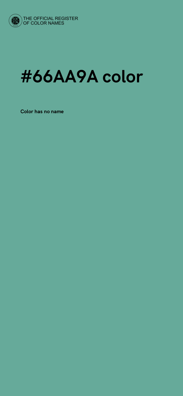 #66AA9A color image