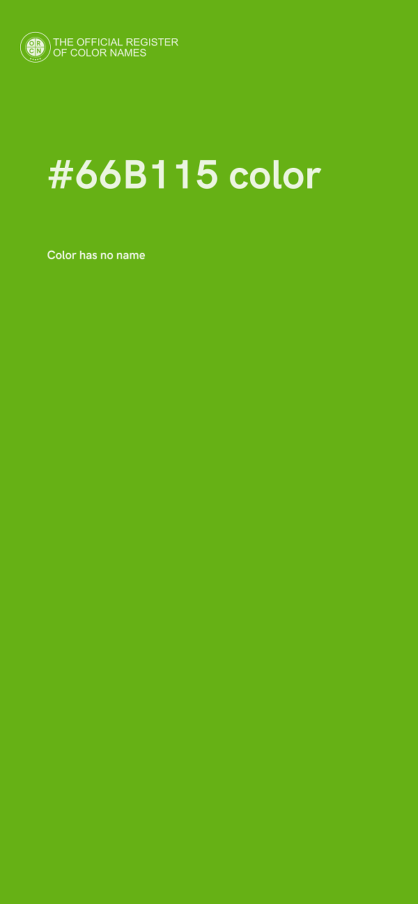 #66B115 color image