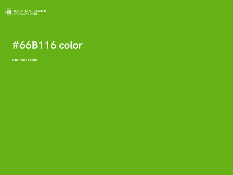 #66B116 color image