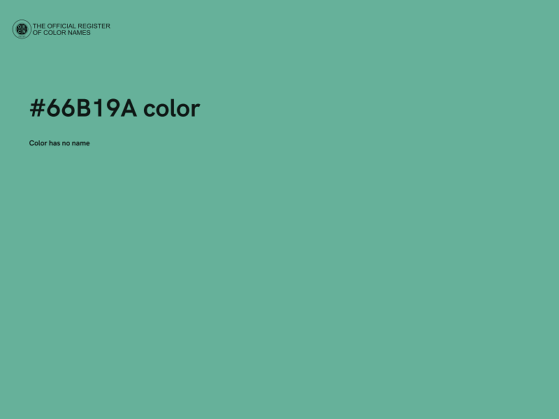 #66B19A color image