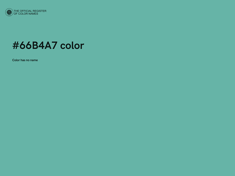 #66B4A7 color image