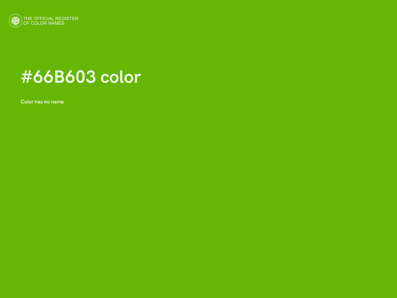 #66B603 color image