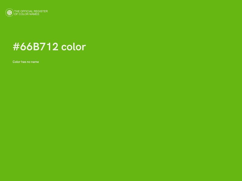 #66B712 color image