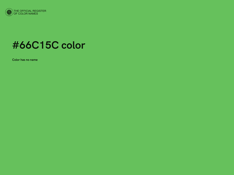 #66C15C color image