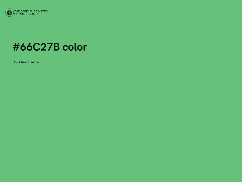 #66C27B color image