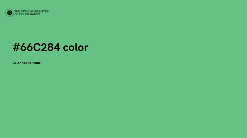 #66C284 color image