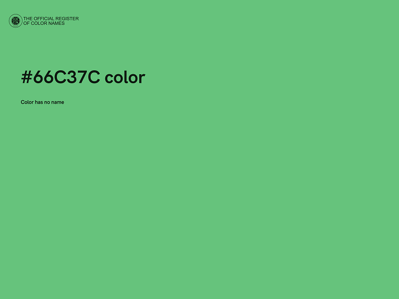 #66C37C color image