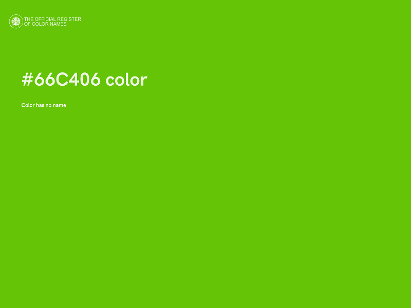 #66C406 color image