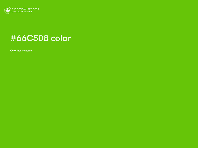 #66C508 color image