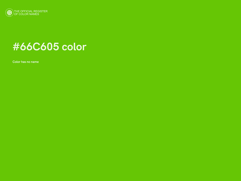 #66C605 color image