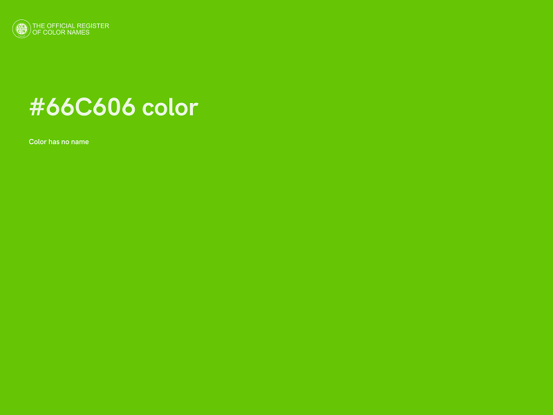 #66C606 color image