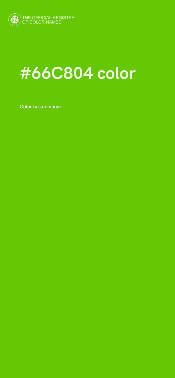 #66C804 color image