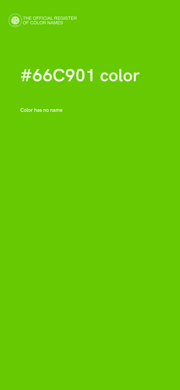 #66C901 color image