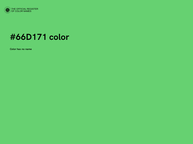 #66D171 color image
