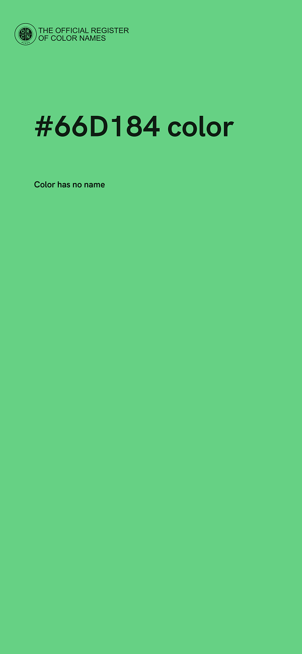 #66D184 color image