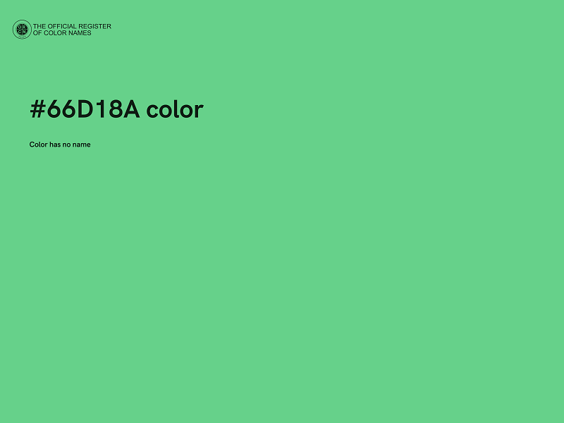 #66D18A color image