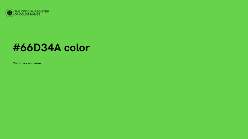 #66D34A color image