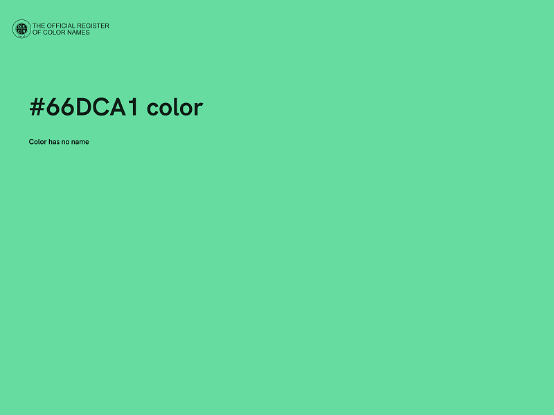 #66DCA1 color image