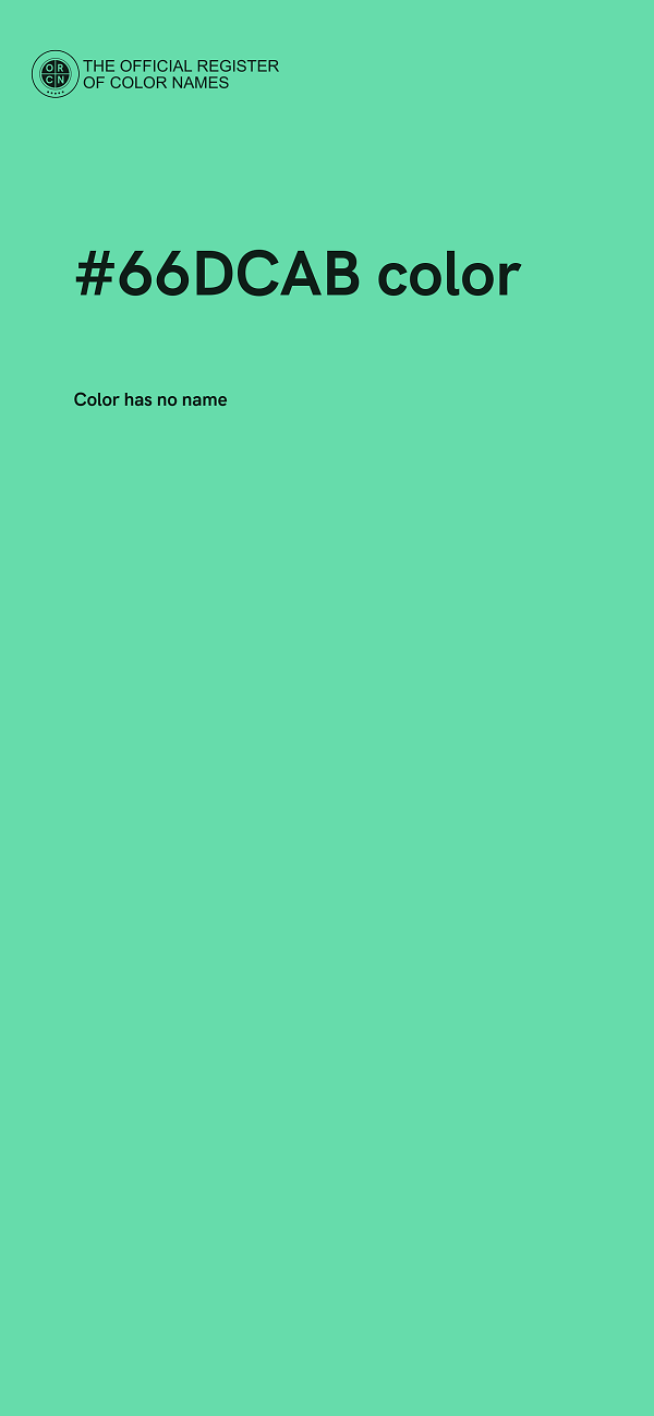#66DCAB color image