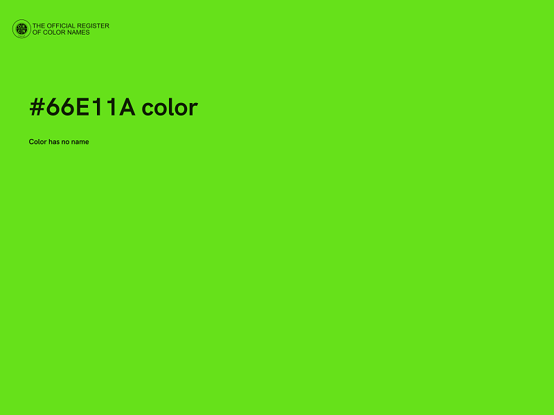 #66E11A color image