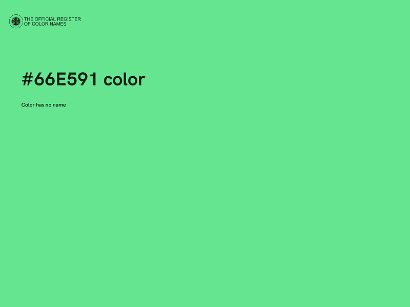 #66E591 color image