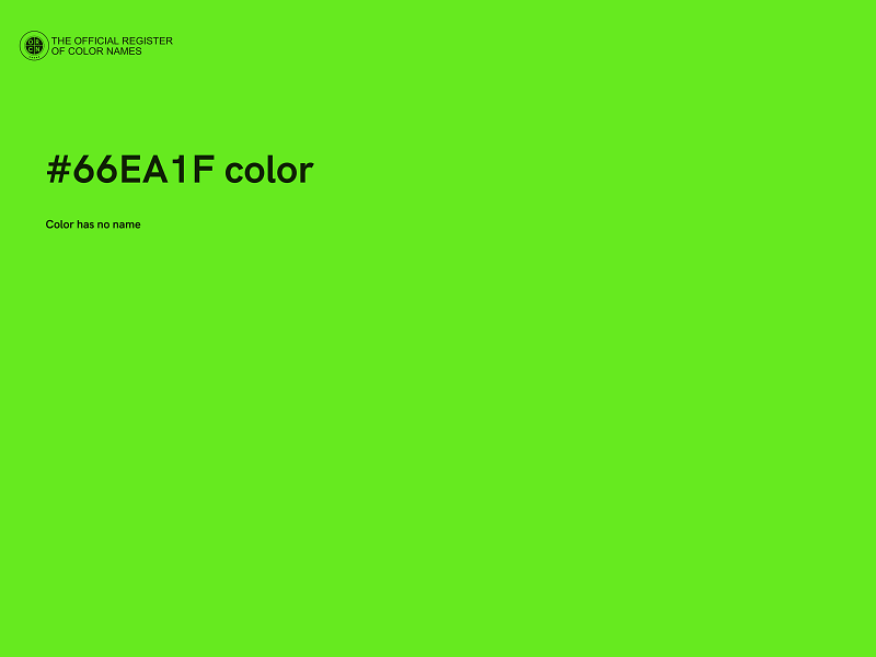 #66EA1F color image