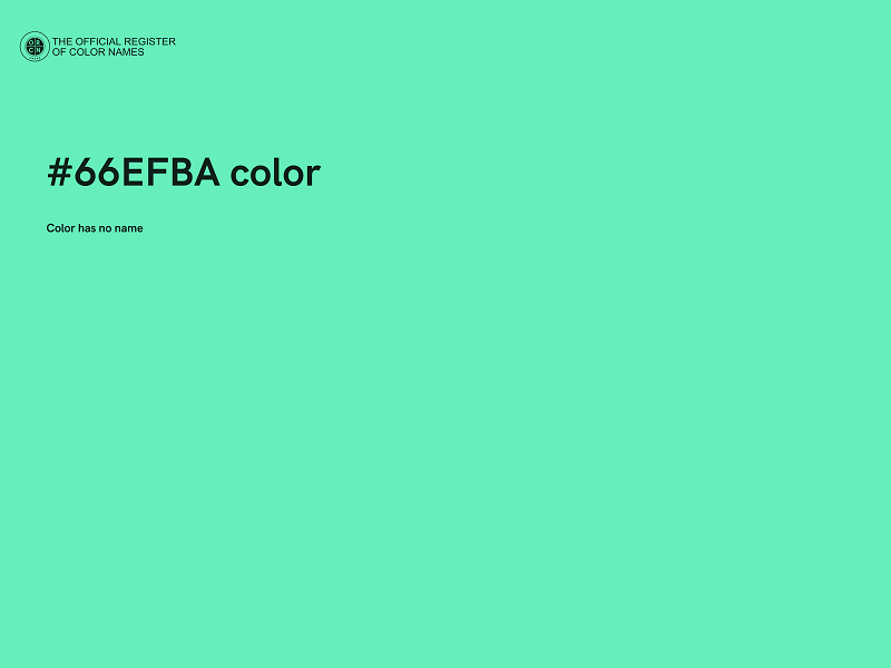 #66EFBA color image