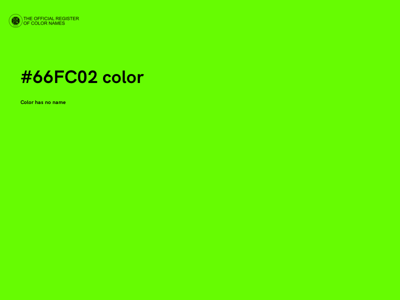 #66FC02 color image