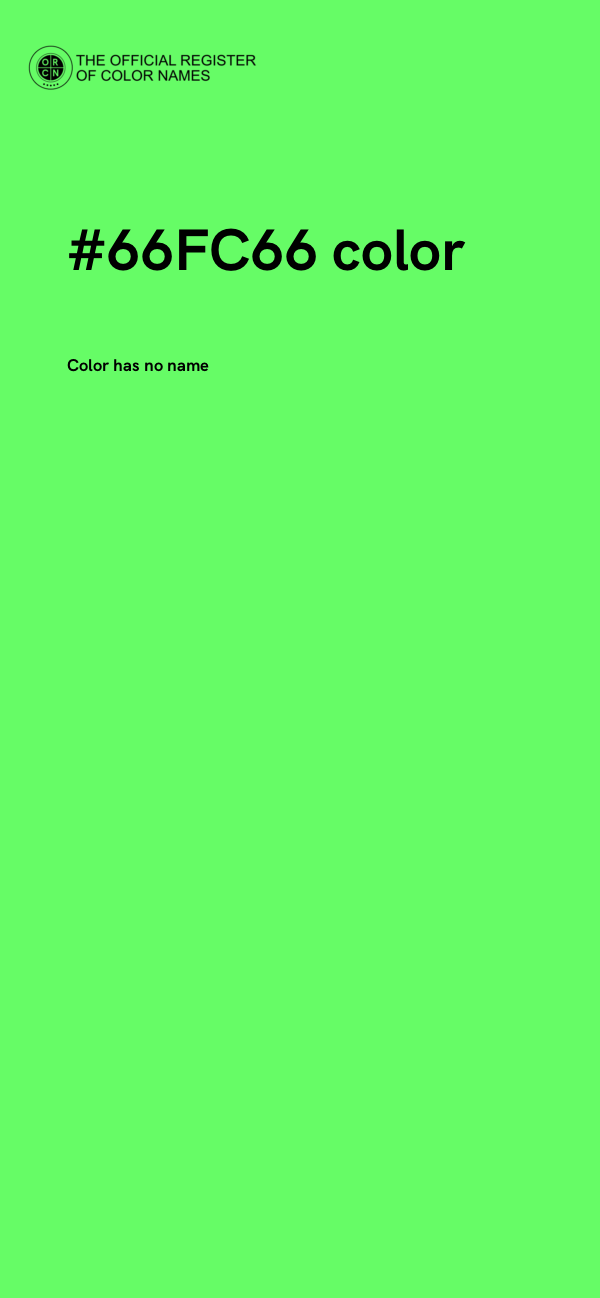 #66FC66 color image