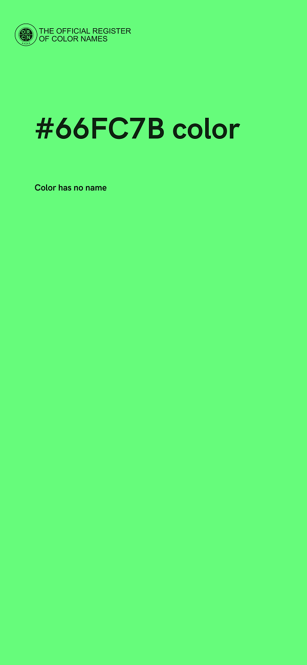 #66FC7B color image