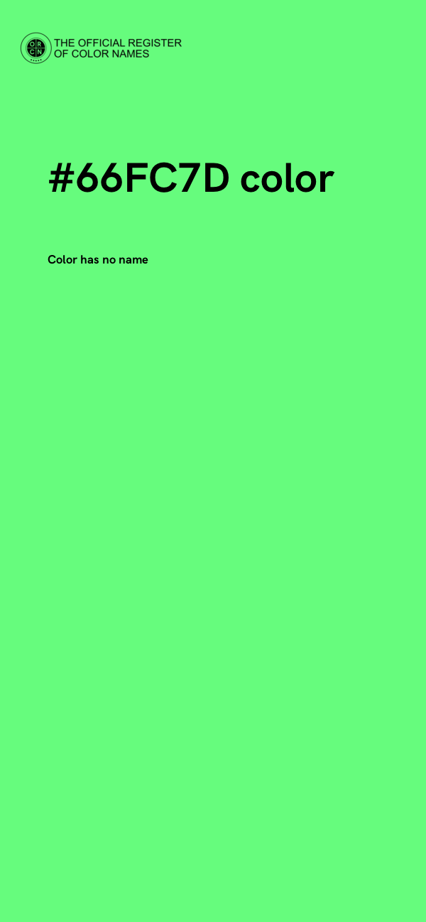 #66FC7D color image