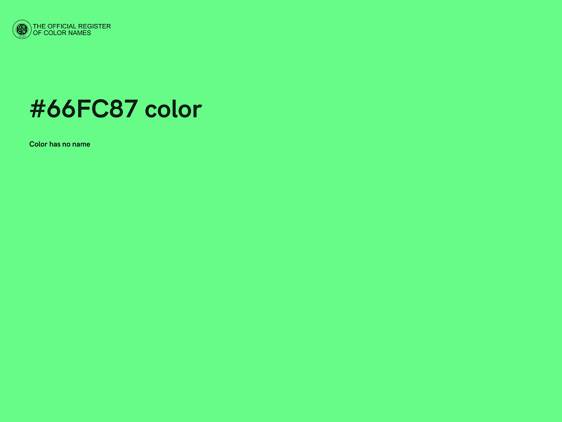 #66FC87 color image