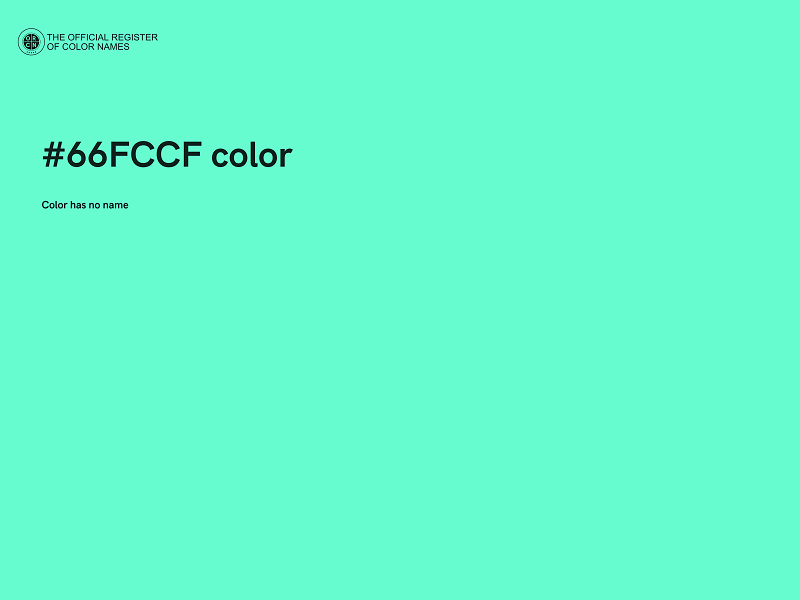 #66FCCF color image