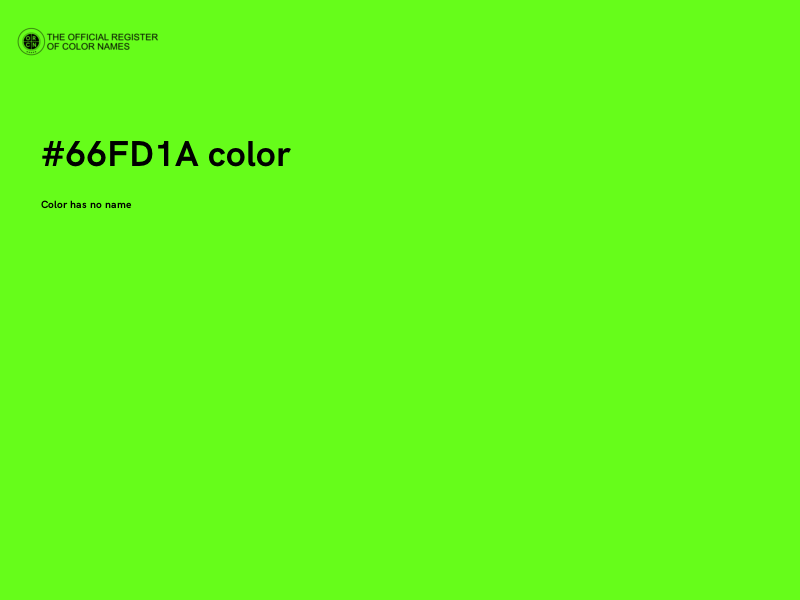 #66FD1A color image