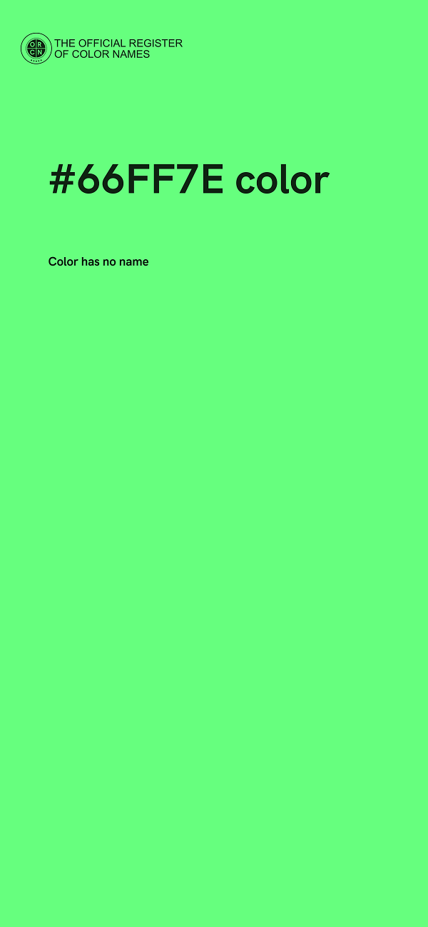 #66FF7E color image