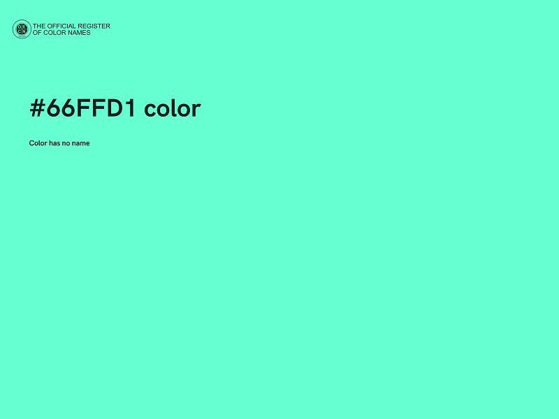 #66FFD1 color image