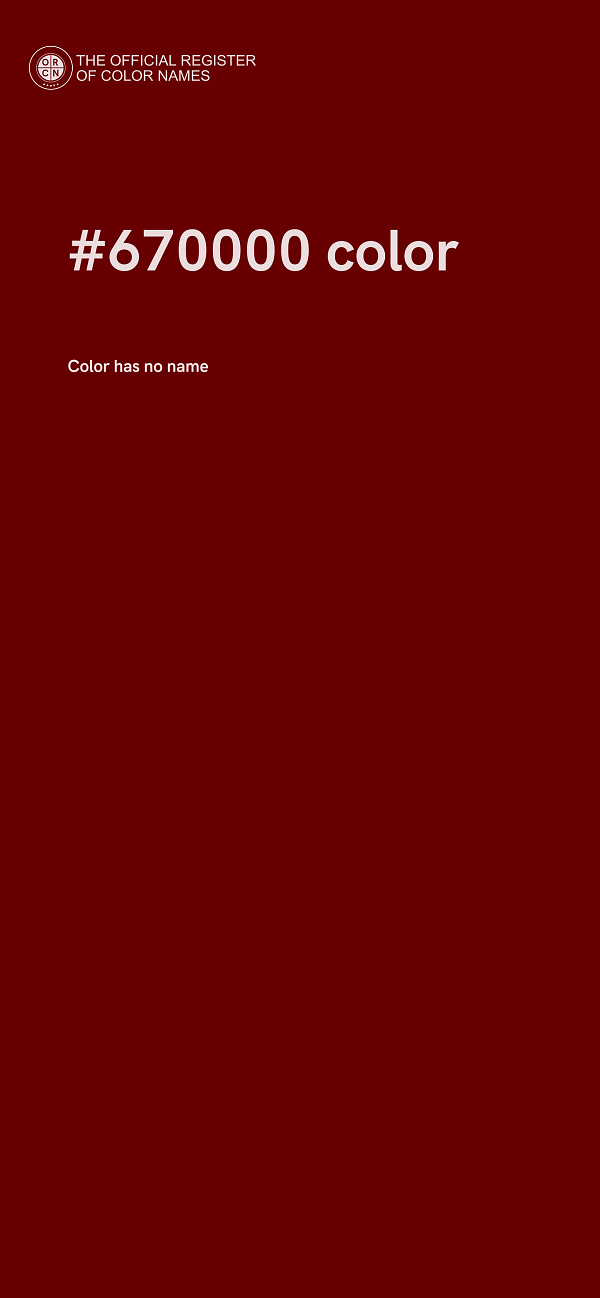 #670000 color image