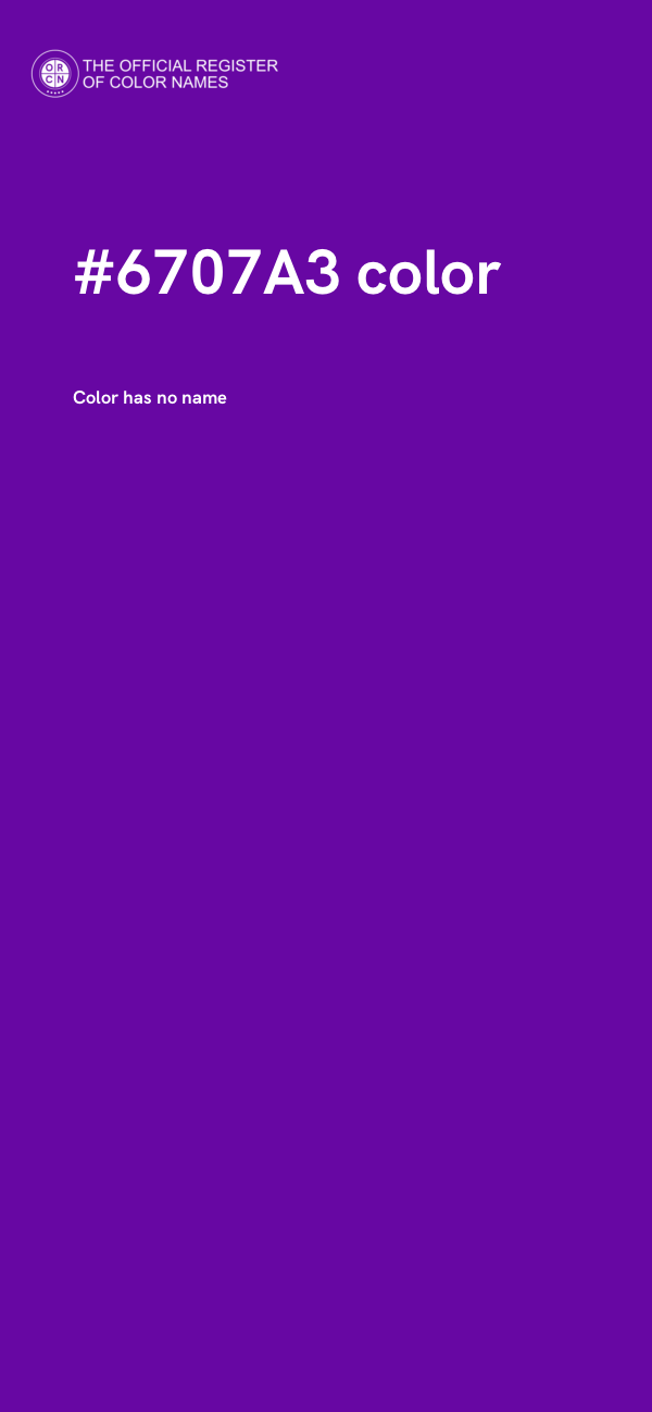 #6707A3 color image