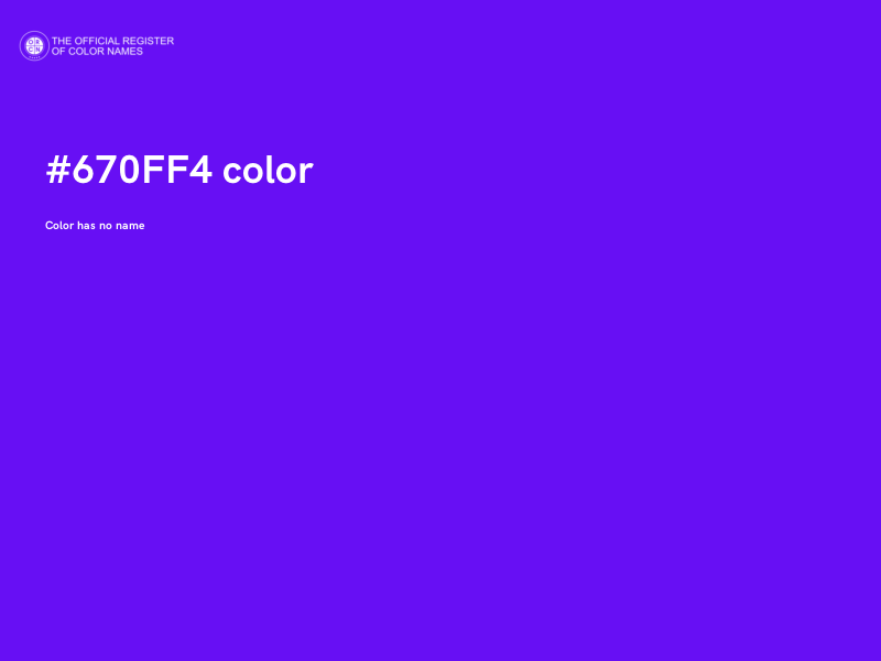 #670FF4 color image