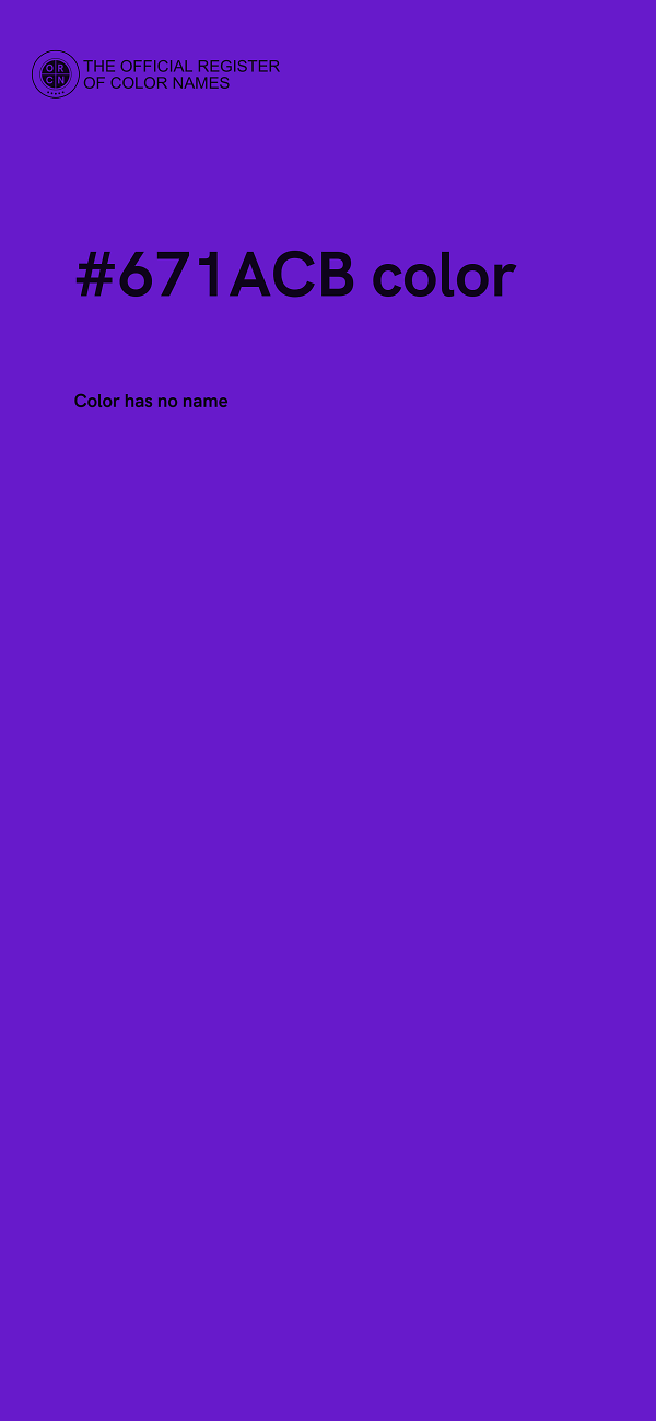 #671ACB color image