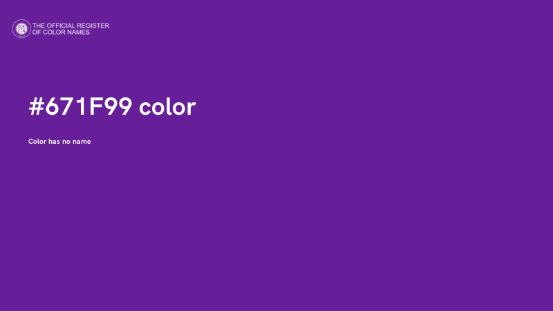 #671F99 color image