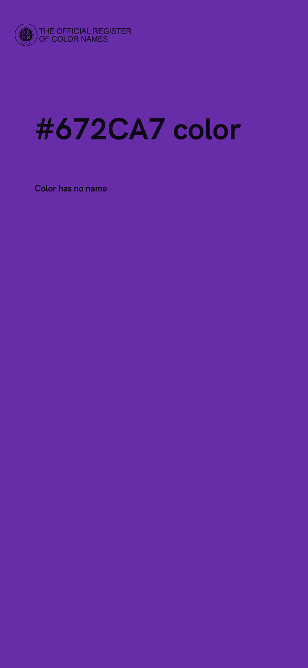 #672CA7 color image