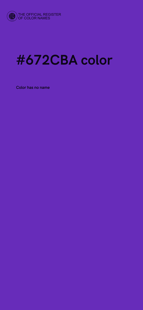 #672CBA color image