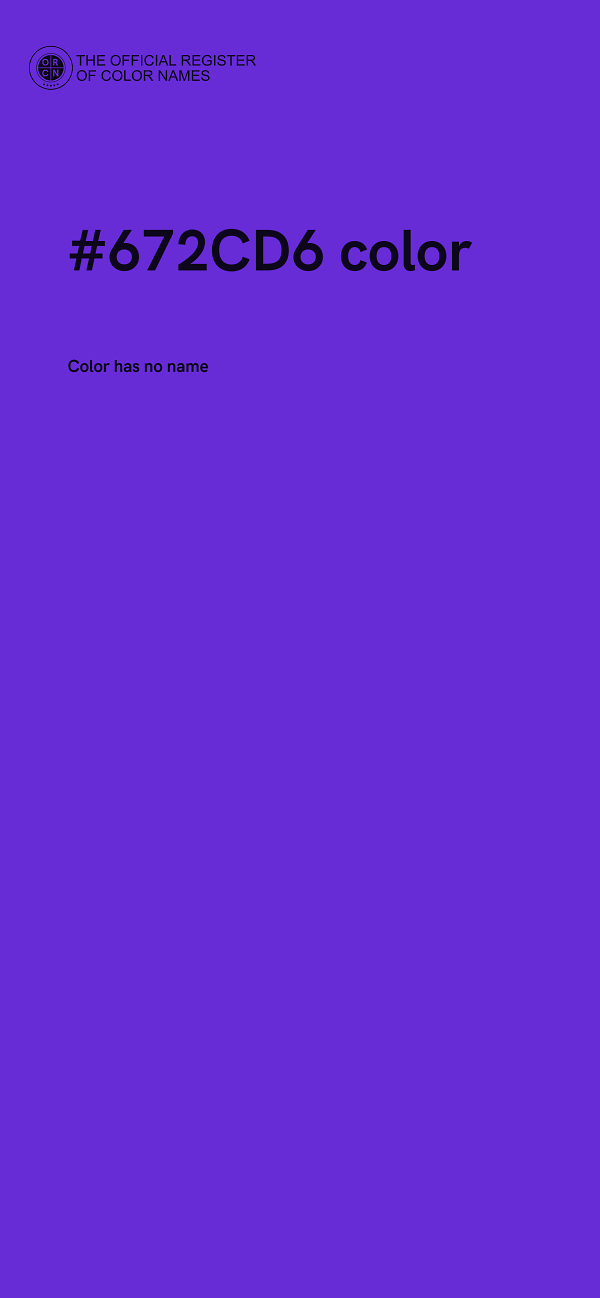 #672CD6 color image