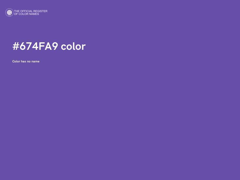 #674FA9 color image