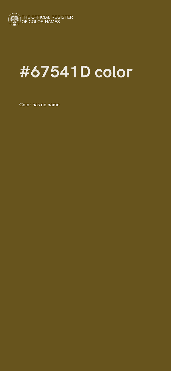 #67541D color image